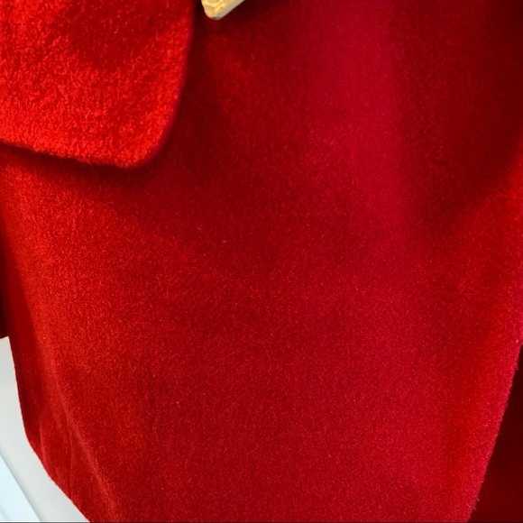 VINTAGE Red Wool Blazer Sports Coat By Sag Harbor - Picture 13 of 13